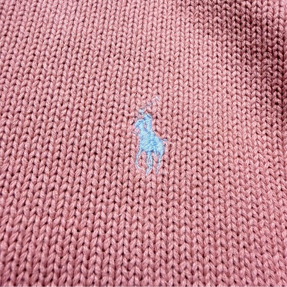 Vintage Polo Ralph Lauren Long Sleeve Cotton Knit Sweater Womens Small - Picture 4 of 9
